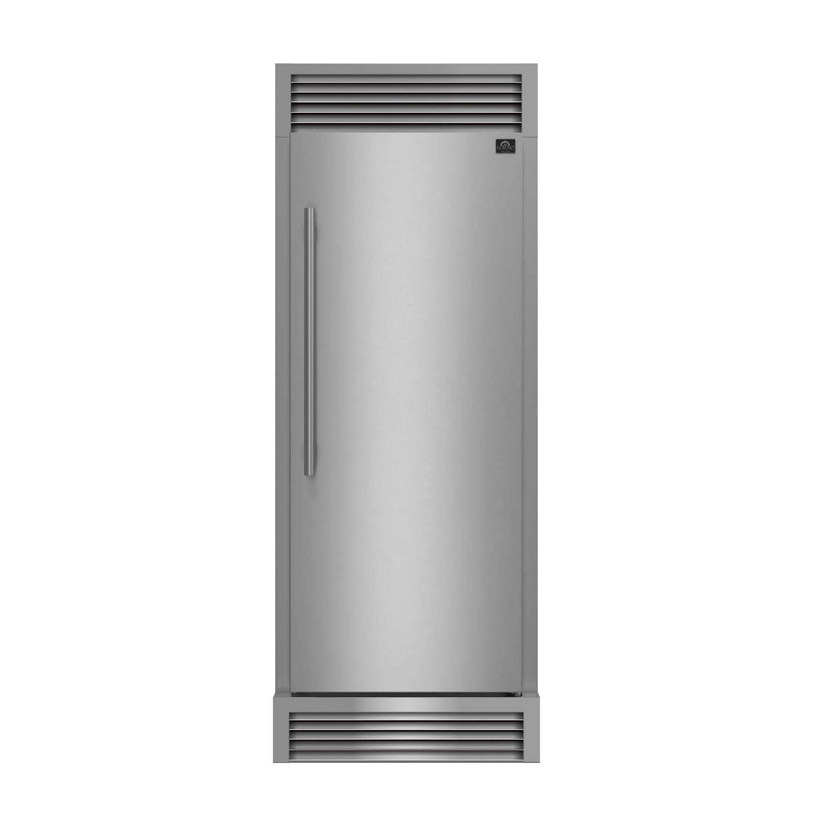 Forno Maderno 28-Inch Built-In Convertible Refrigerator, 13.6 cu.ft, Right Swing, Decorative Grill, ENERGY STAR Certified - FFFFD1722-32RSG