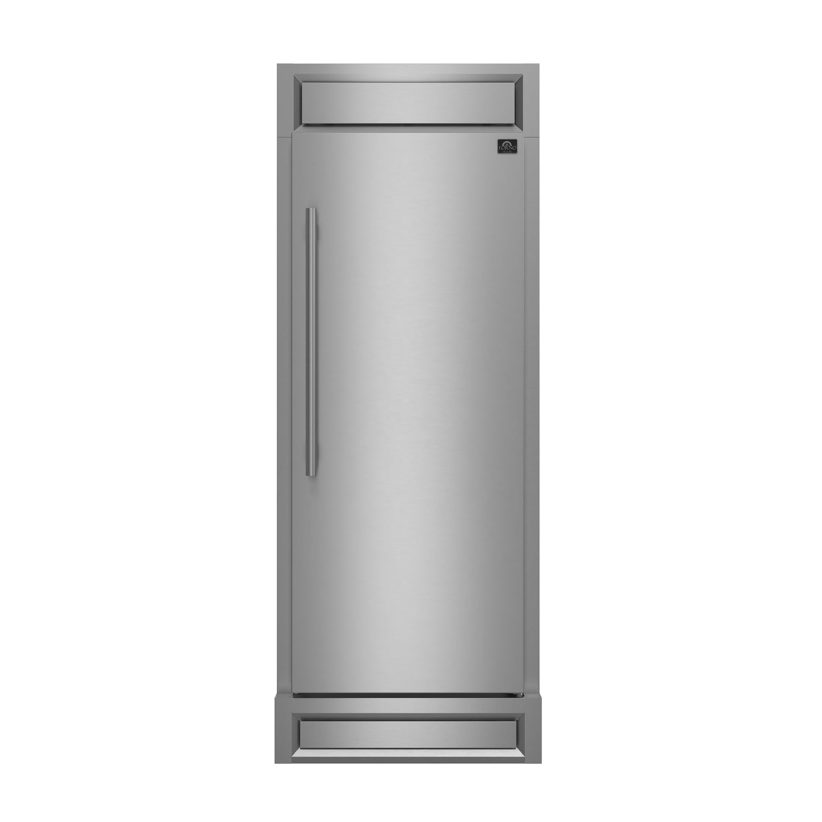 Forno Maderno 28-Inch Built-In Convertible Refrigerator, 13.6 cu.ft, Right Swing, Decorative Grill, ENERGY STAR Certified - FFFFD1722-32RS