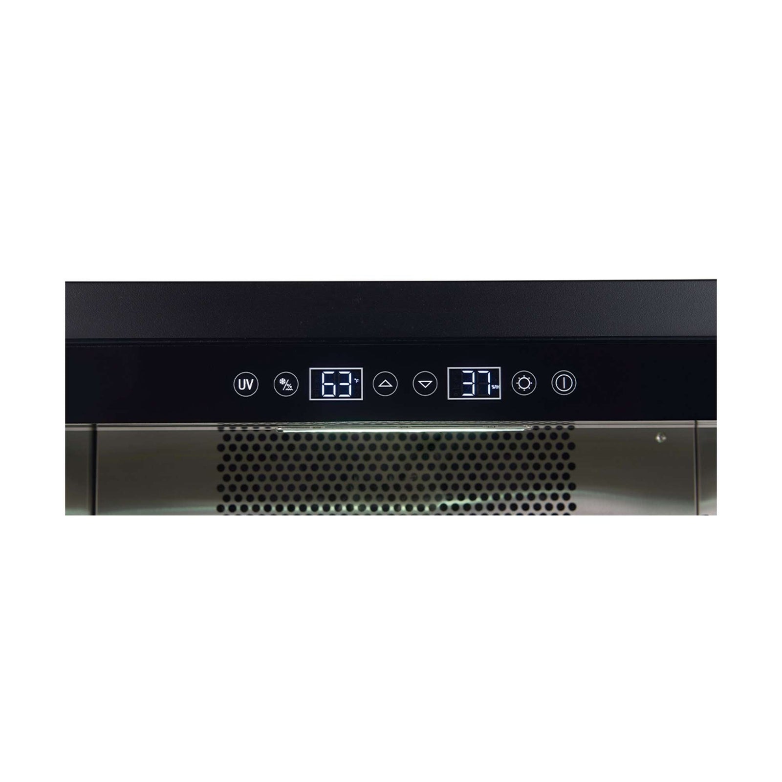 Forno Asciutto 24-Inch Dry Aging Cabinet, Stainless Steel 304, 4.41 cu.ft, LED Lighting, Adjustable Shelves - FFSDA6840-24