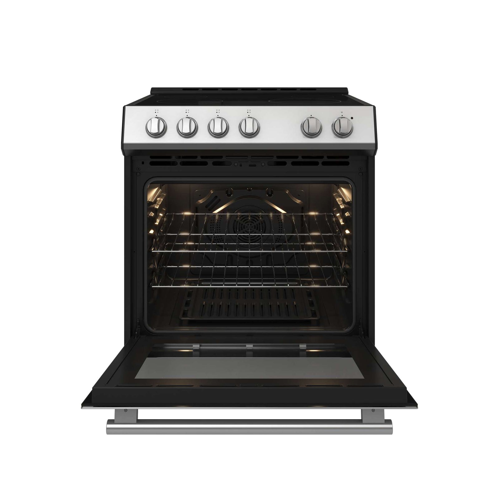 Forno Leonardo 30 Inch Electric Range oven open