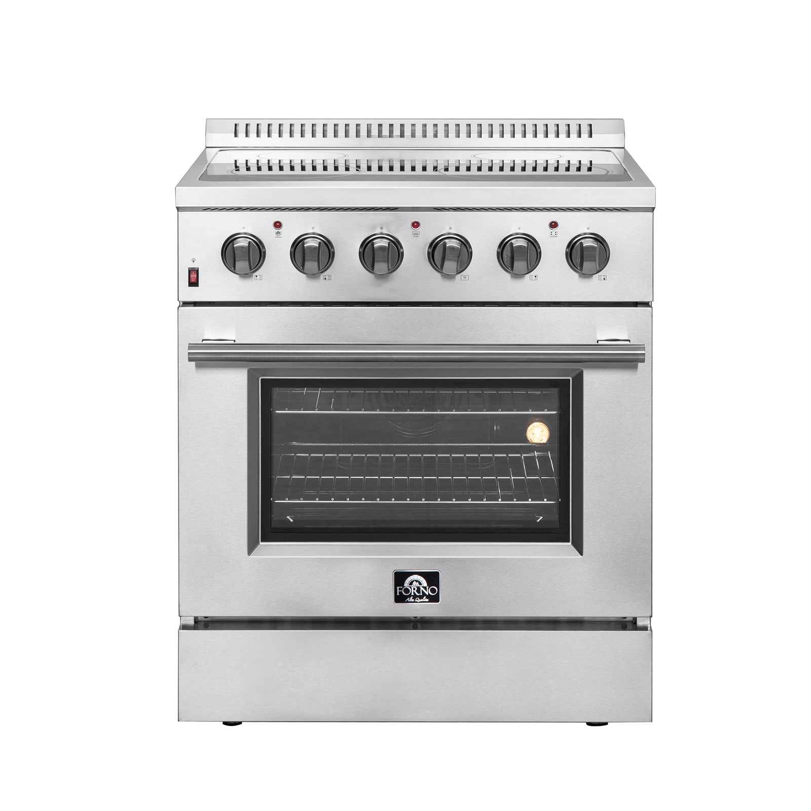 Forno Galiano 30-Inch Freestanding Electric Range, True Convection, Energy Efficient - FFSEL6083-30