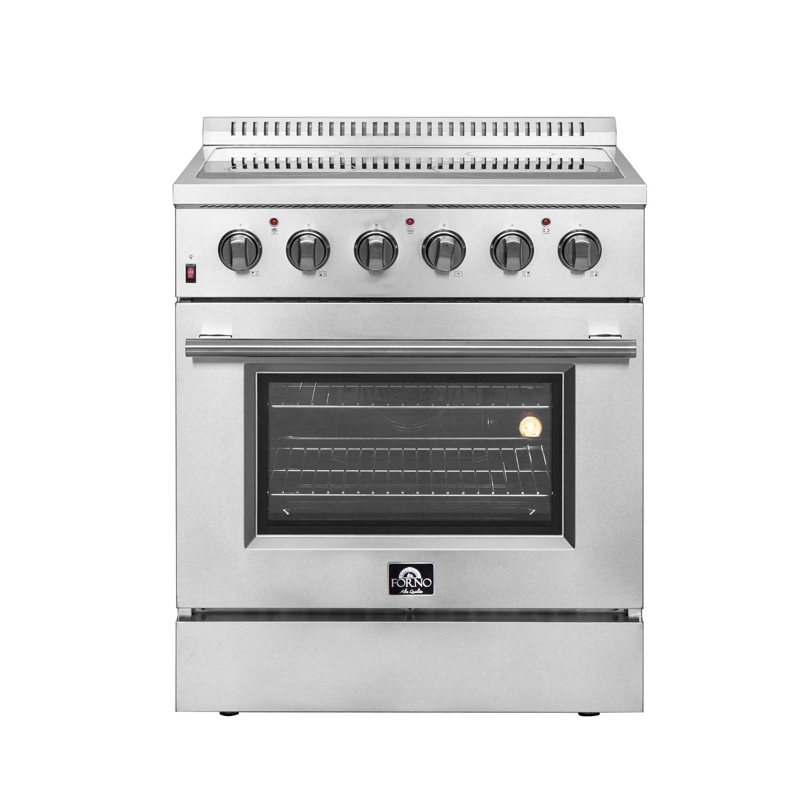 Forno Galiano 30-Inch Freestanding Electric Range, True Convection, Energy Efficient - FFSEL6083-30