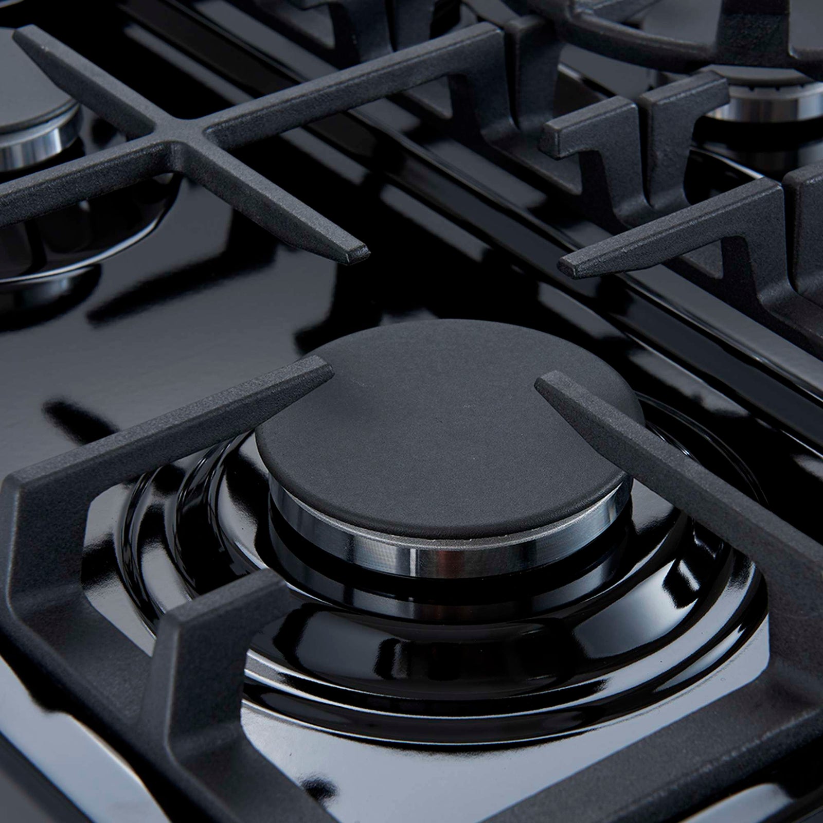 Forno Leonardo burner close-up