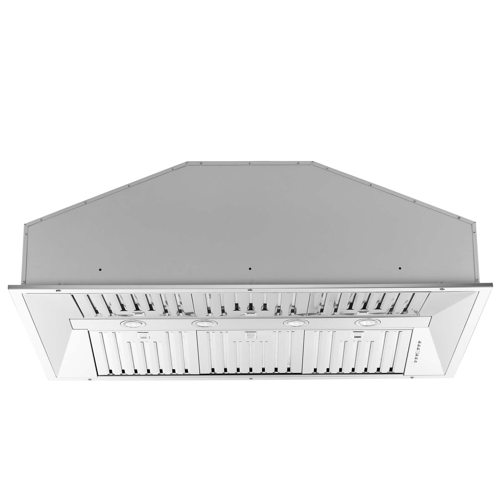 Forno Altilia 48-Inch Insert Range Hood, Stainless Steel, LED Lighting, Baffle Filters - FRHRE5337-48