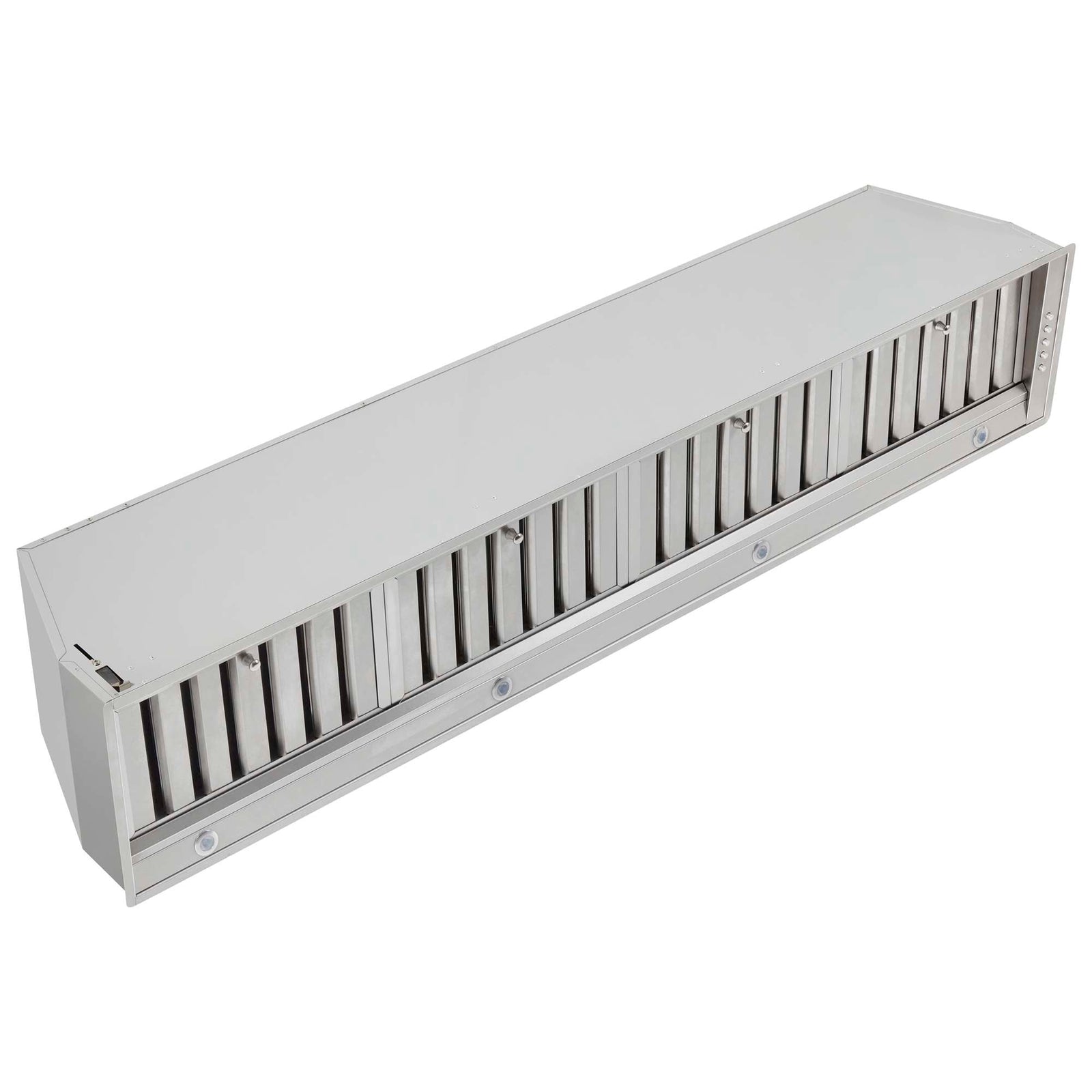 Forno Frassanito 60-Inch Recessed Range Hood, Stainless Steel Baffle Filters, LED Lighting - FRHRE5346-60
