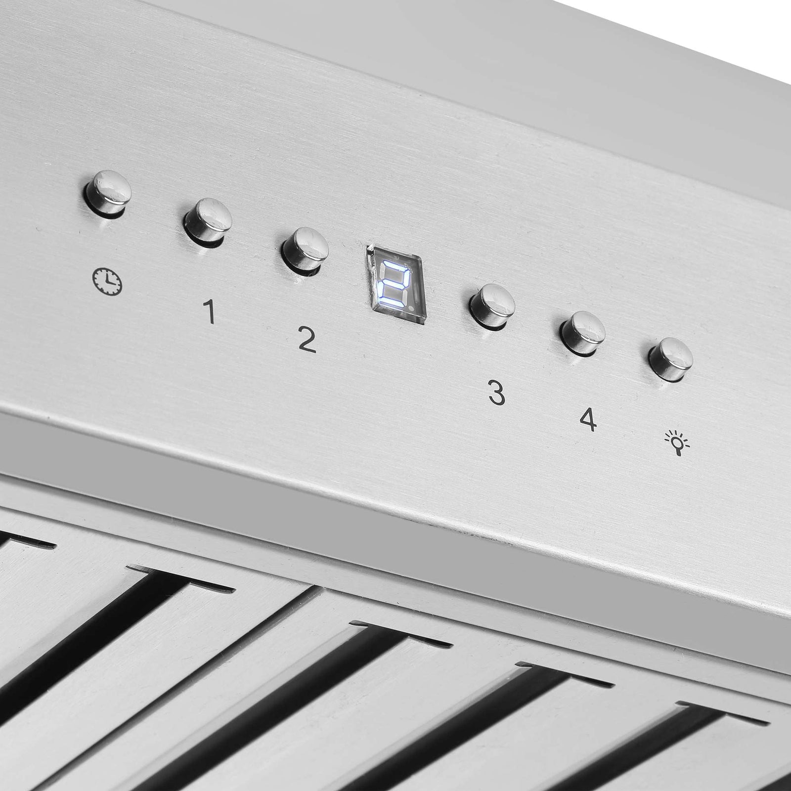 Forno Orvieto 60-Inch Wall Mount Range Hood, LED Lighting, Heavy Duty, Stainless Steel - FRHWM5094-60