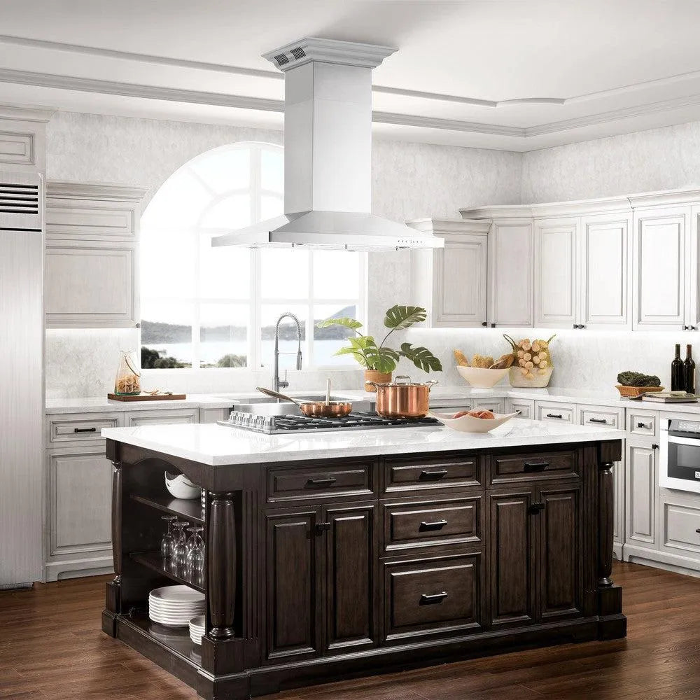 ZLINE CrownSound 36-inch range hood in stainless steel GL2ICRN-BT-36, view 2