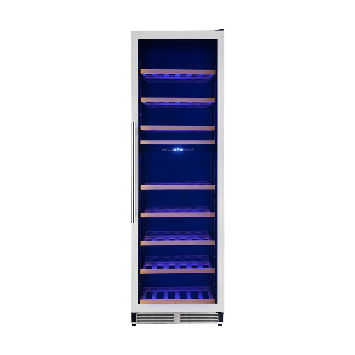 Forno Avellino 24-Inch Dual Zone Wine Cooler, 16 cu.ft, Adjustable Temperature Zones, Stainless Steel - FWCDR6603-24S