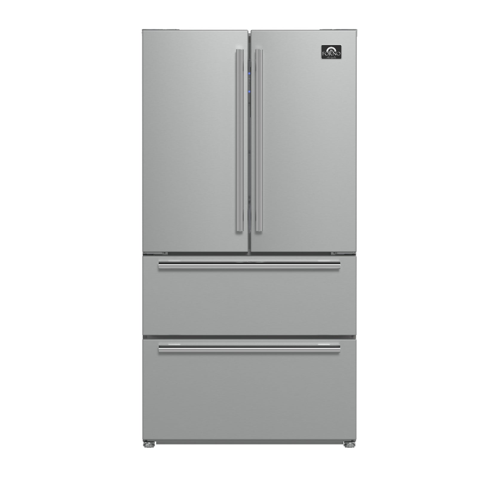 Forno Moena 36 Inch French Door Refrigerator front view