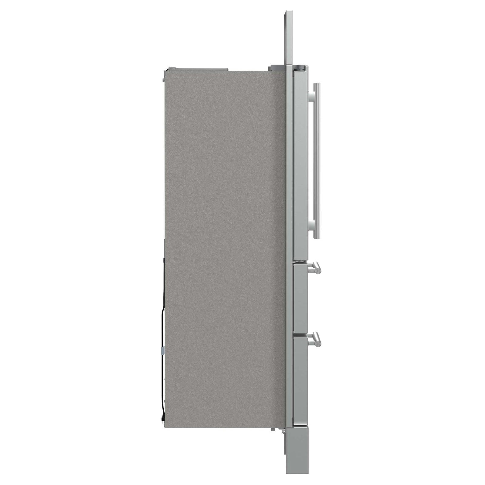 Forno Moena 40-Inch French Door Refrigerator, Stainless Steel, 19.2 cu.ft, Modern Decorative Grill, ENERGY STAR Certified - FFRBI1820-40MG
