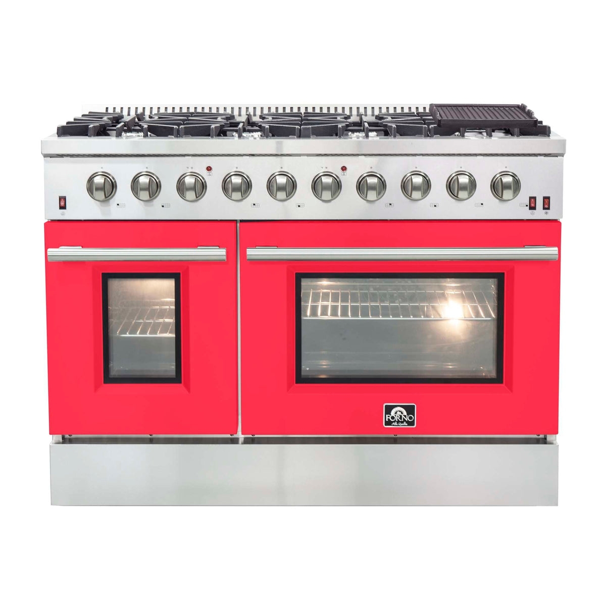 Forno Galiano 48-inch gas range, stainless steel
