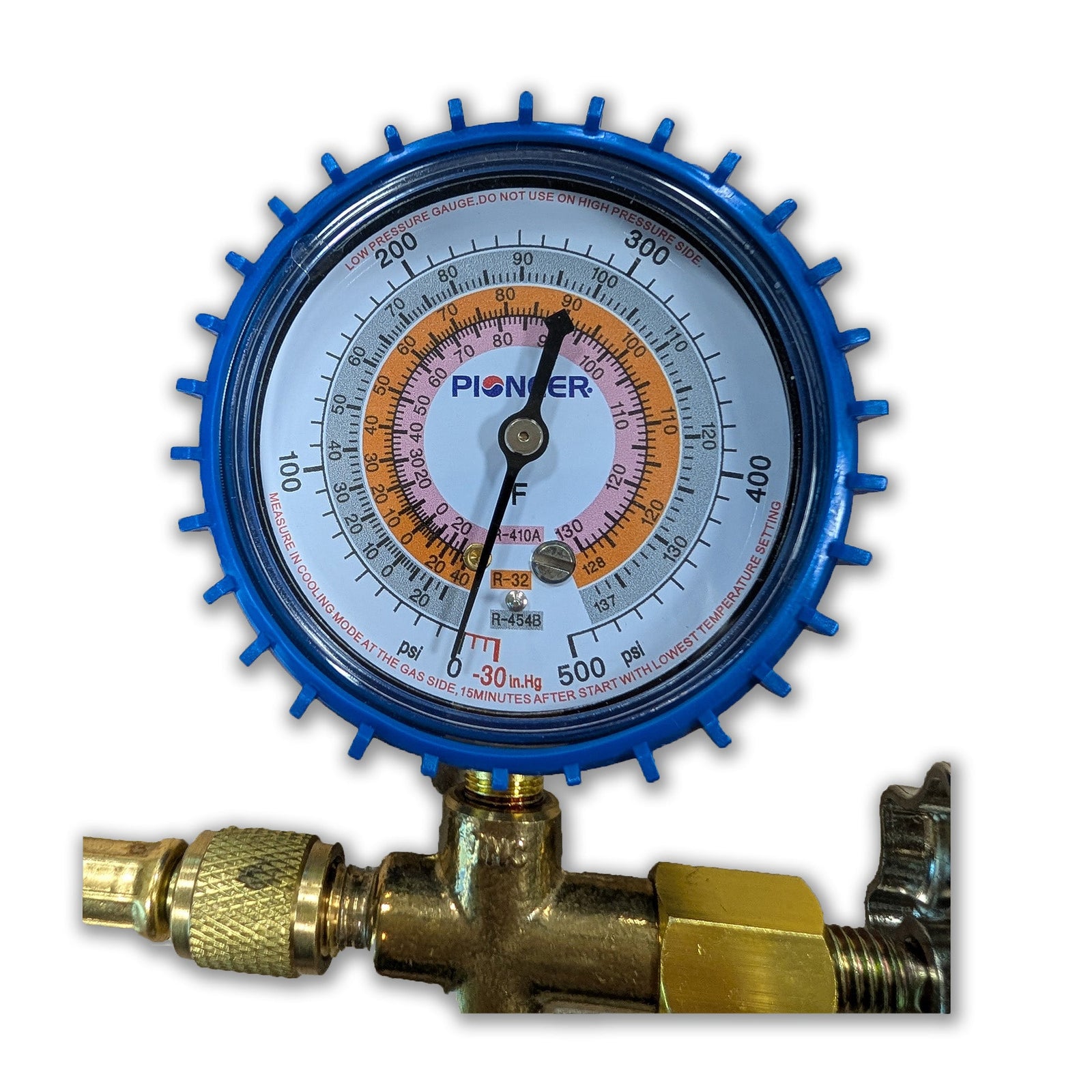 Pioneer Mini Split Low Side Suction Charging Service Gauge Hose Set 5/16" Port
