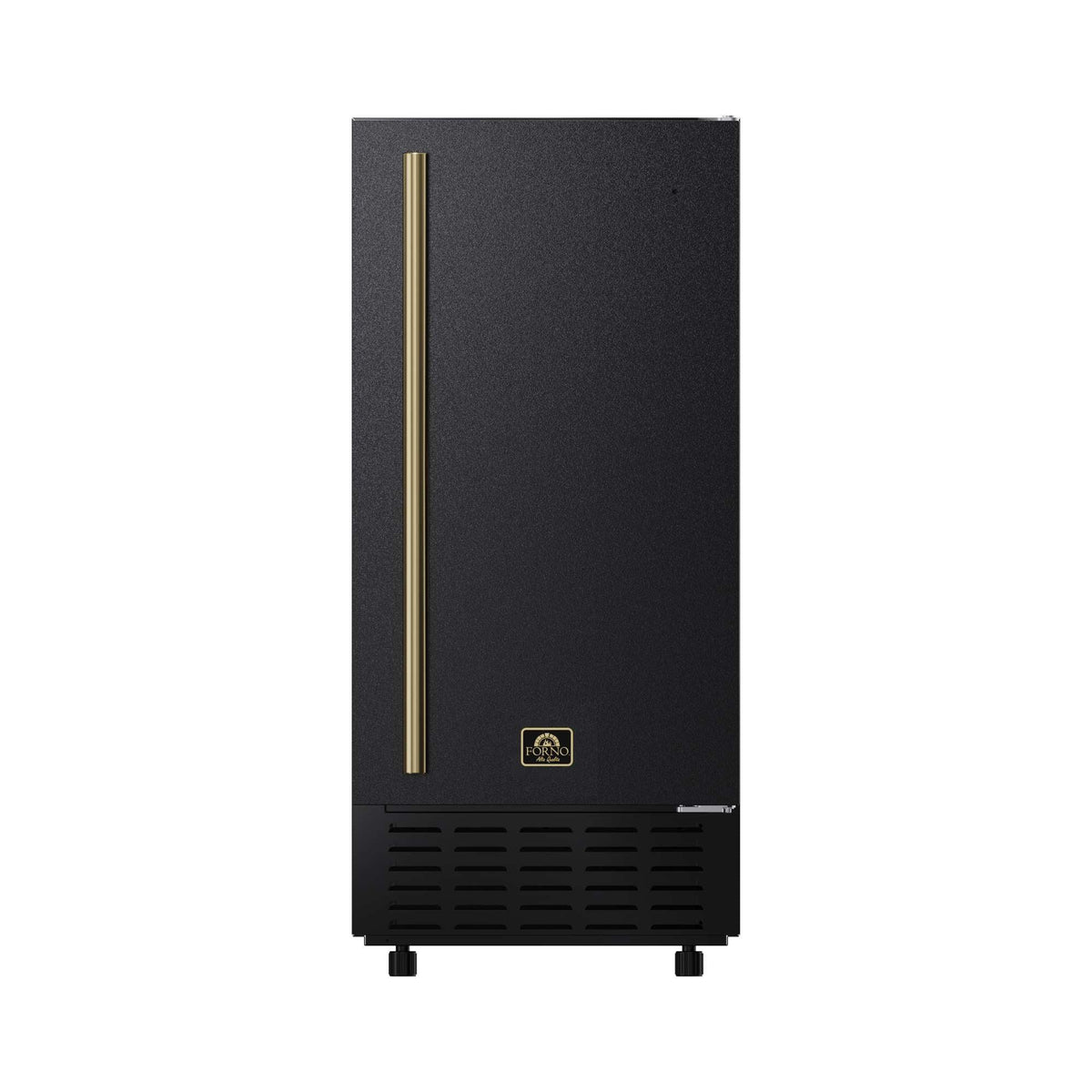Forno Cristallo 15-inch nugget ice maker in black FIMBI7307-15BLK