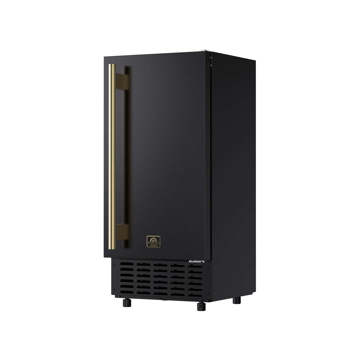 Forno Cristallo 15-inch nugget ice maker in black FIMBI7307-15BLK