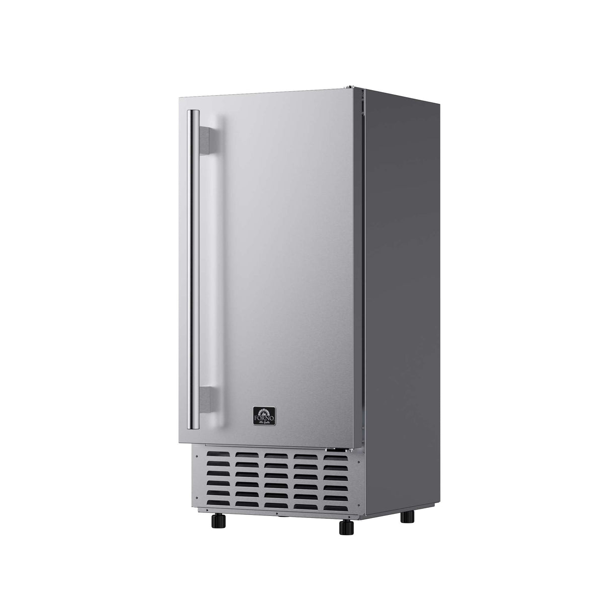 Forno Cristallo 15-inch nugget ice maker in stainless steel FIMBI7307-15S