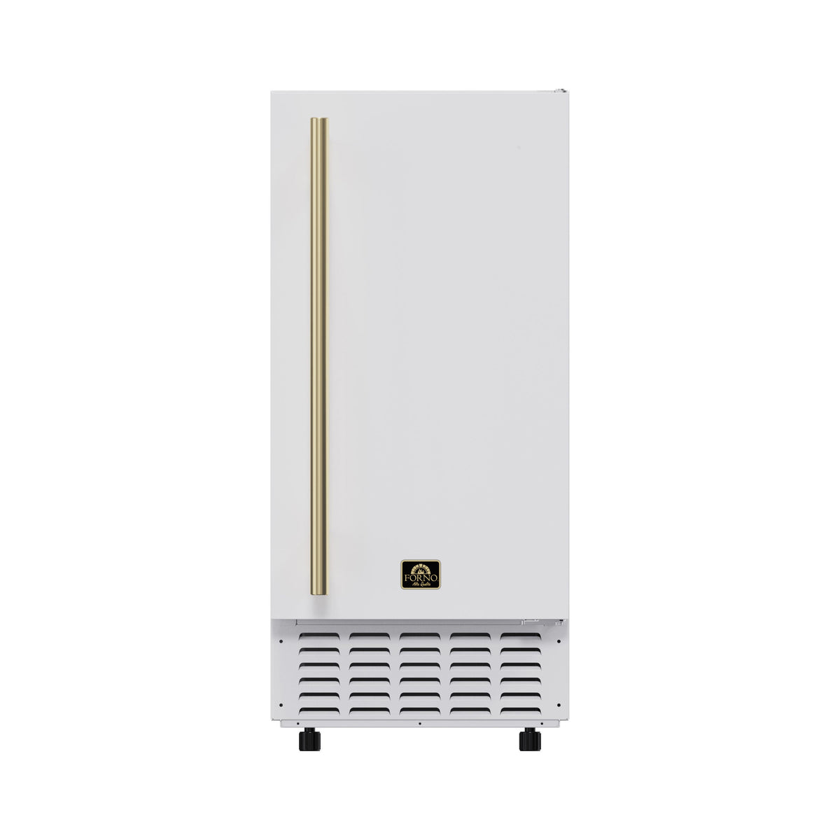 Forno Cristallo 15-inch nugget ice maker in white FIMBI7307-15WHT