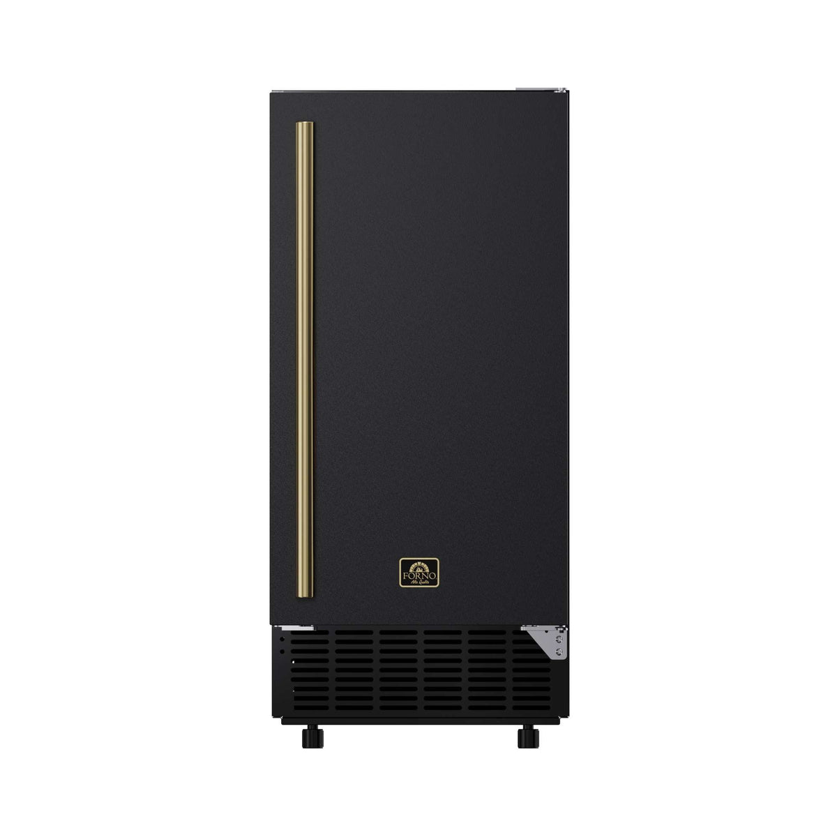 Forno Cristallo 15-inch cubed ice maker in black FIMBI7313-15BLK