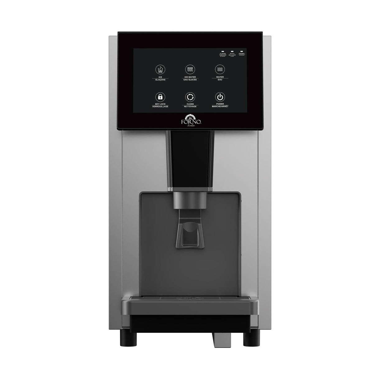 Forno Fresco 14-inch countertop nugget ice maker and dispenser FIMFS7390-14