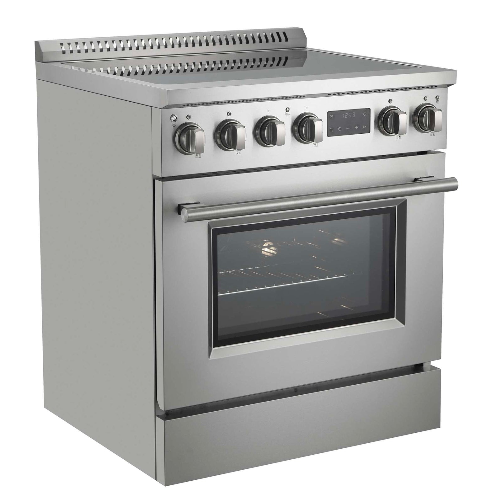 Forno Torino 30 Inch Induction Range angle view