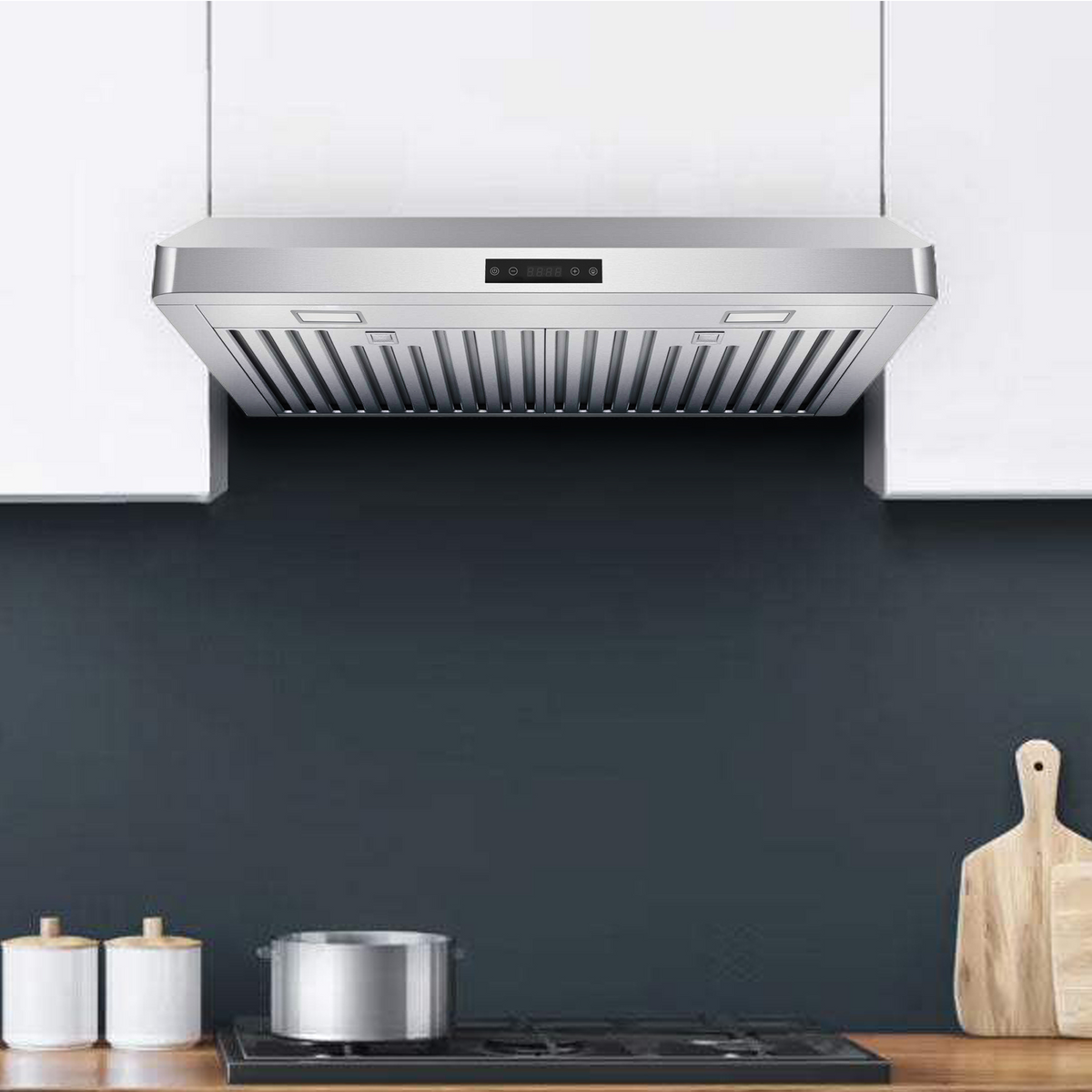 Victory 30-Inch 600 CFM Under Cabinet Range Hood in Stainless Steel