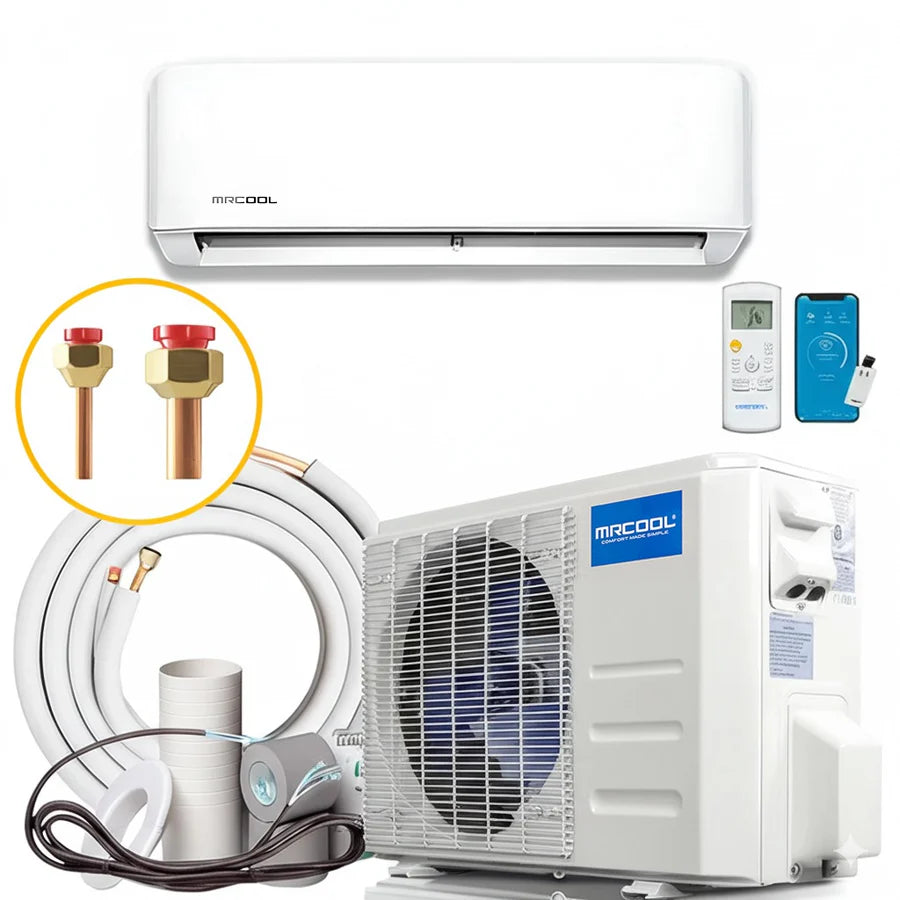 Mrcool Advantage 5th Gen 12000 Btu 21.3 Seer2 Ductless Mini Split Air Conditioner And Heat Pump