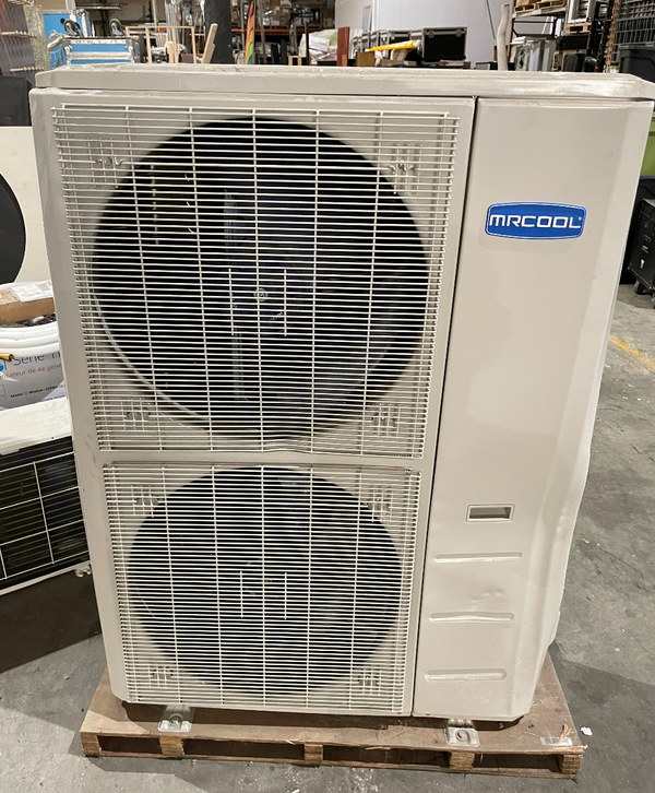 Grade A - MRCOOL 36K Hyper Heat Central Ducted Condenser Scratch and Dent Front