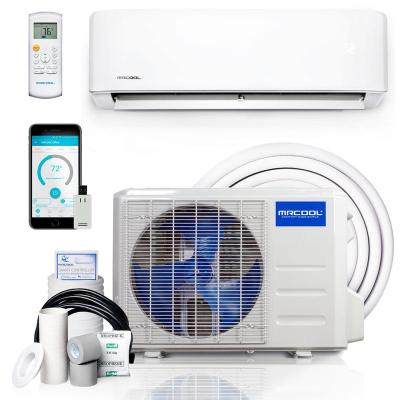 MRCOOL Advantage 4G 12,000 BTU 20.5 SEER Ductless Mini Split Air Conditioner and Heat Pump - 230V/60Hz - Chill Mini Splits