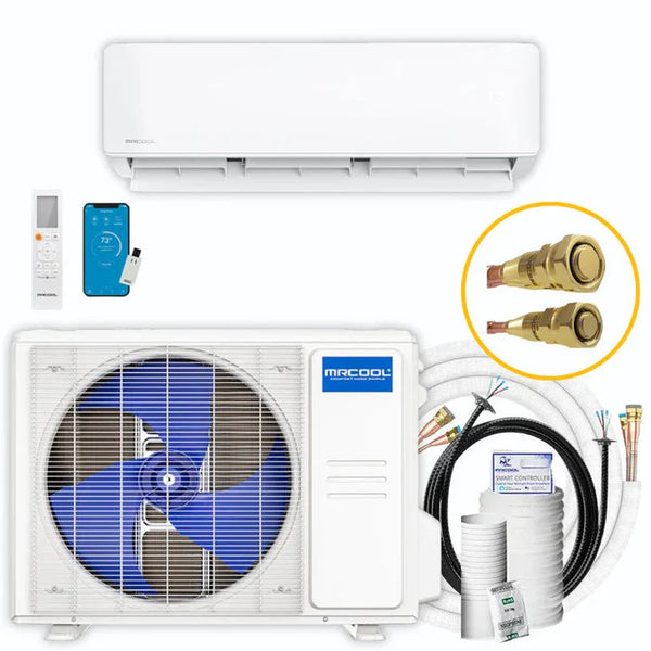 MRCOOL DIY 12000 BTU Mini Split Heat Pump System - 115V