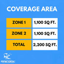MRCOOL DIY 5th Gen Multi-Zone 2-Zone 55,000 BTU 22 SEER2 (24K + 24K) Ductless Mini-Split Air Conditioner and Heat Pump
