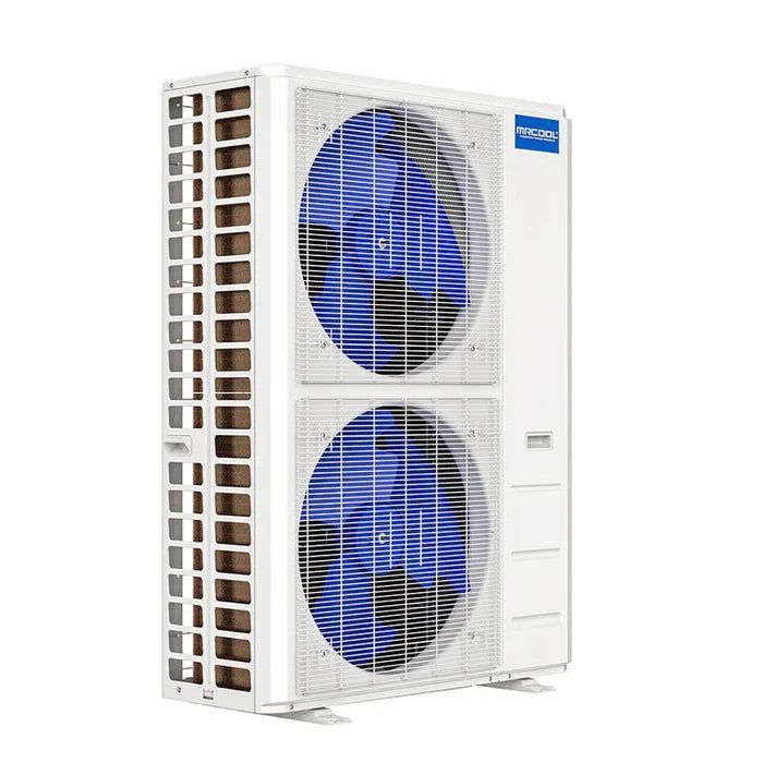 MRCOOL DIY Multi Zone 5th Gen 55K BTU Three Zone Ductless Mini Split with Ceiling Cassettes 12K + 12K + 18K Condenser Side