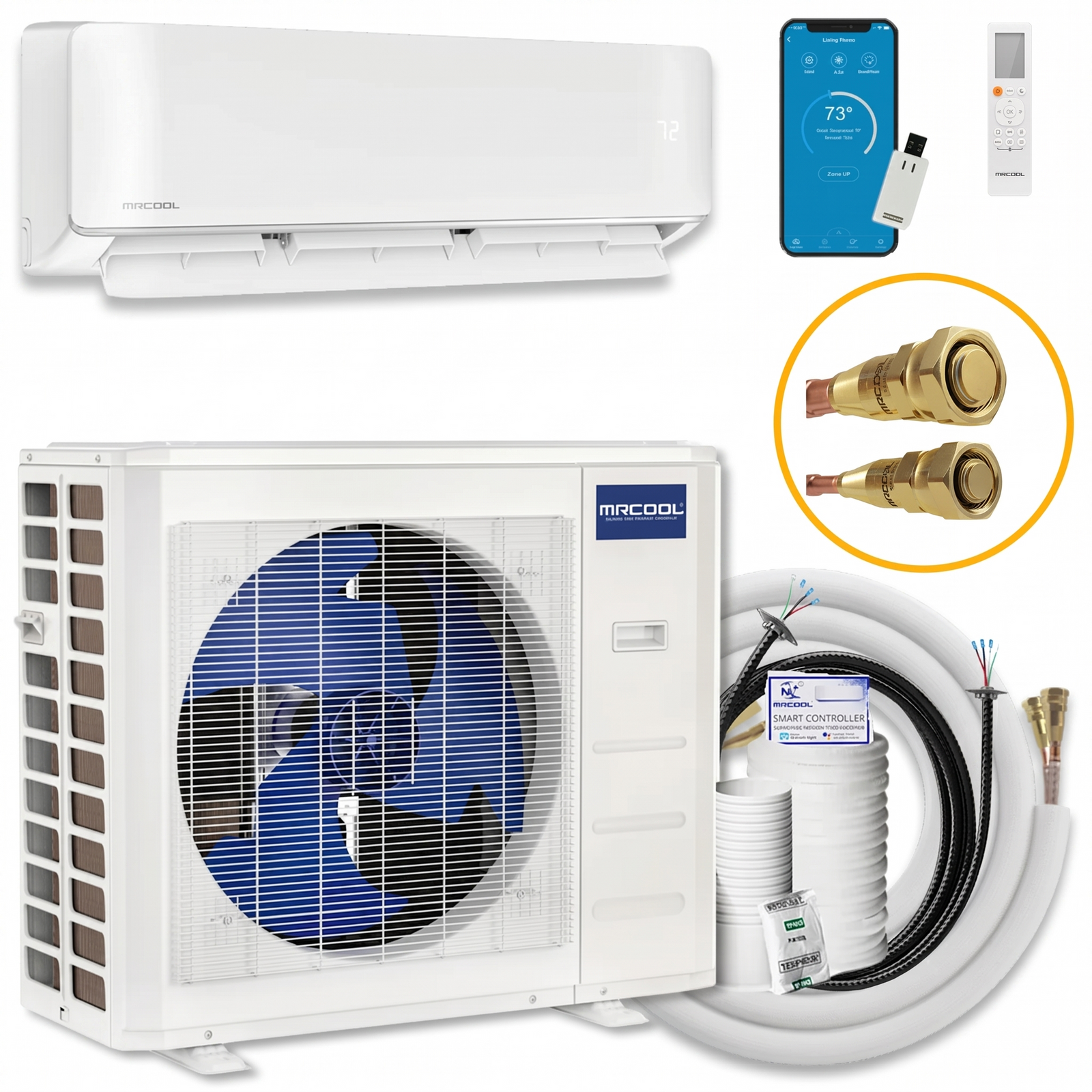 MRCOOL DIY 12K BTU 23.5 SEER2 5th Gen Ductless Mini Split Heat Pump Sy – Chill Mini Splits