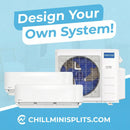 MRCOOL Design Your Own DIY Dual Zone Heat Pump System - R454B