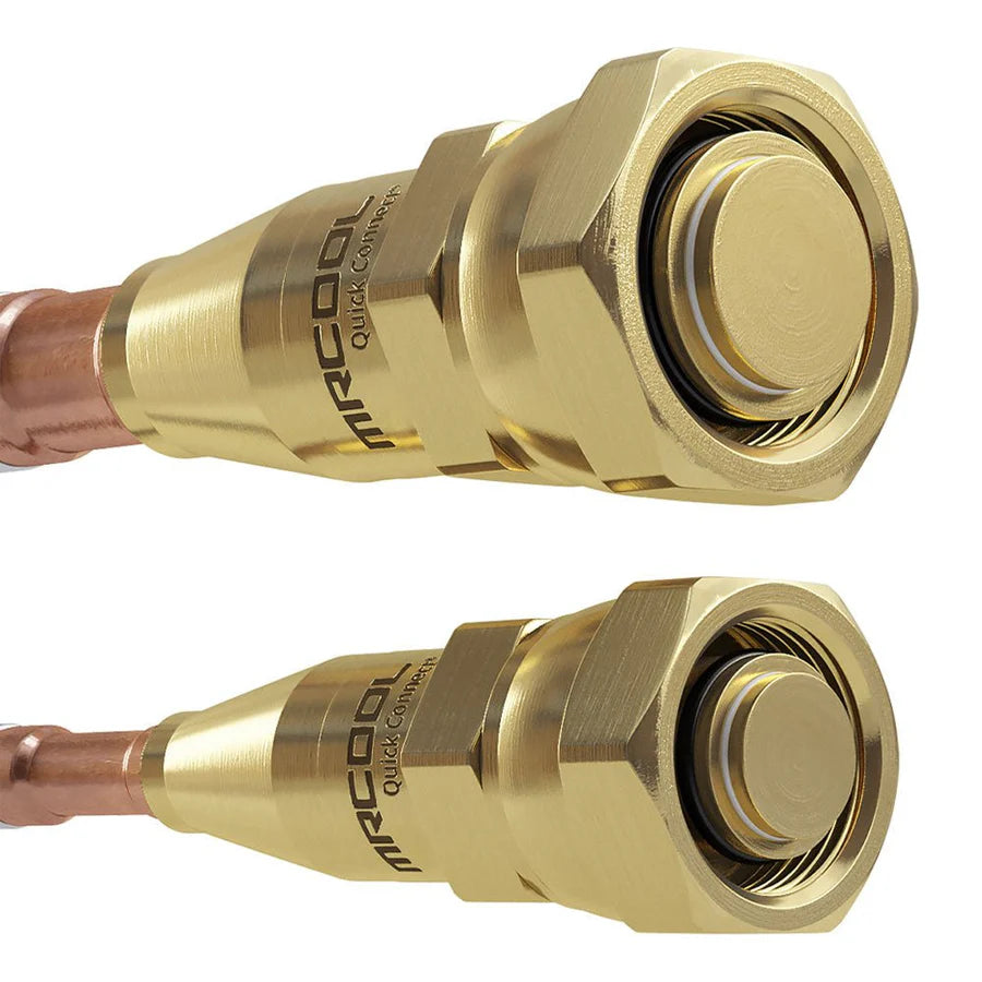 Fittings for MRCOOL No Vac 15ft 3/8 3/4 Precharged Lineset for Ducted Systems - R454B