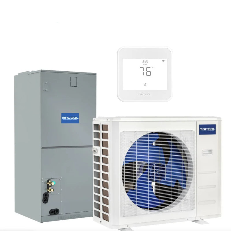 MRCOOL Hyper Heat 2.5 Ton 30,000 BTU 16.8 SEER2 Central Ducted Heat Pump Split System - 2nd Gen