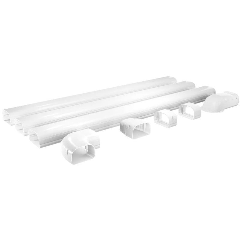 MRCOOL LineGuard 4.5" Line Set Cover Kit - 12 ft