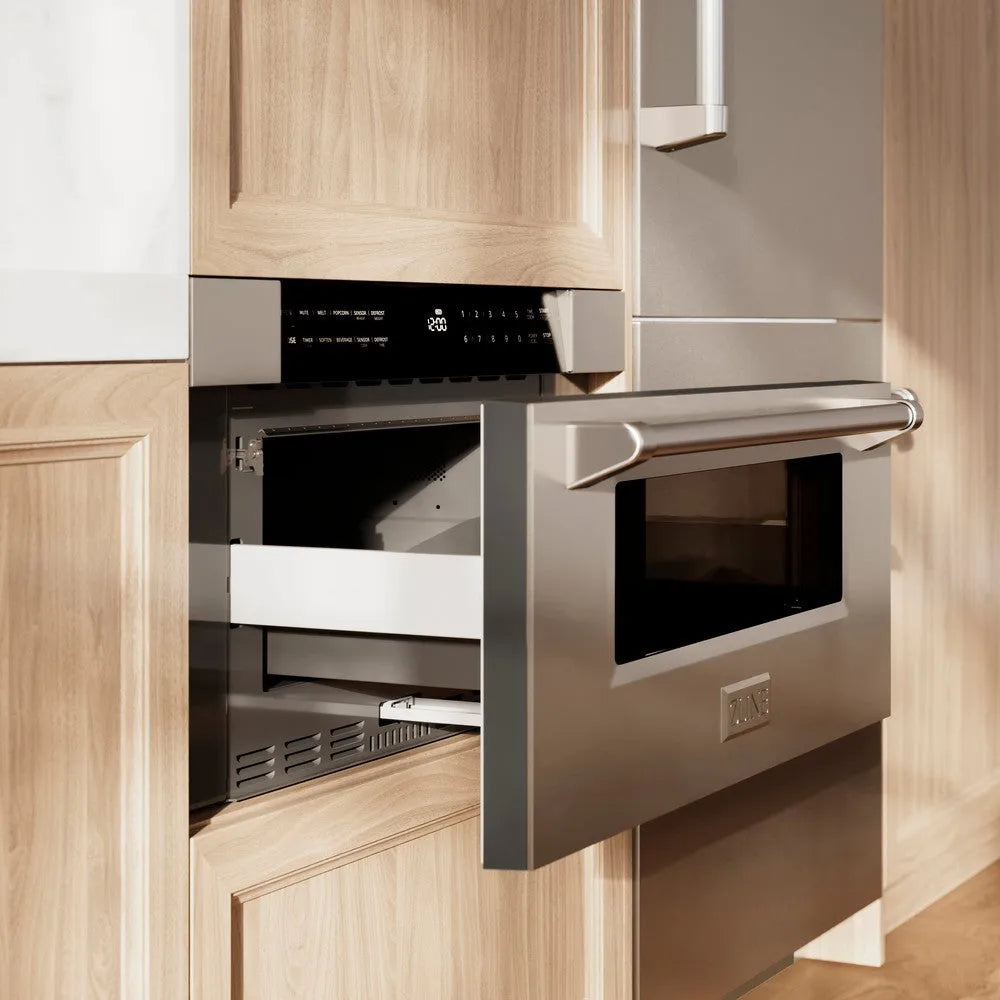 ZLINE 30-inch microwave in stainless steel MWD-30, view 2