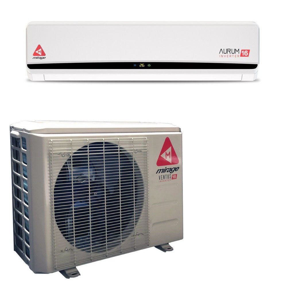 Mirage Ventus X 9,000 BTU 20 SEER Ductless Mini Split Air Mirage Ventus X 9,000 BTU 20 SEER Ductless Mini Split Air