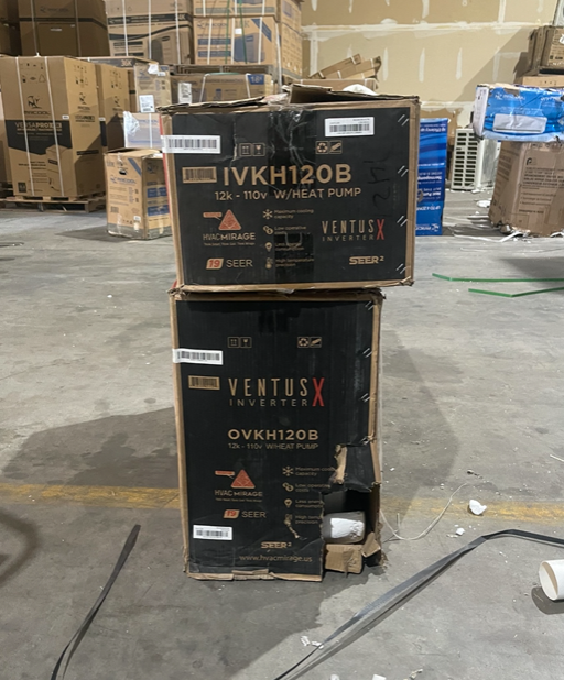Grade A - Mirage Ventus 12K BTU Mini Split System (S&D)