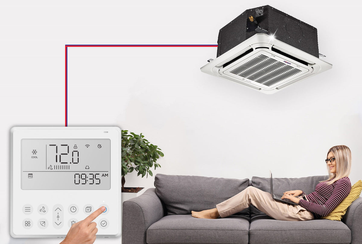 Pioneer Weekly Programmable Wi-Fi Thermostat For Pioneer RB, UB, CB Model R410a Mini Split Systems