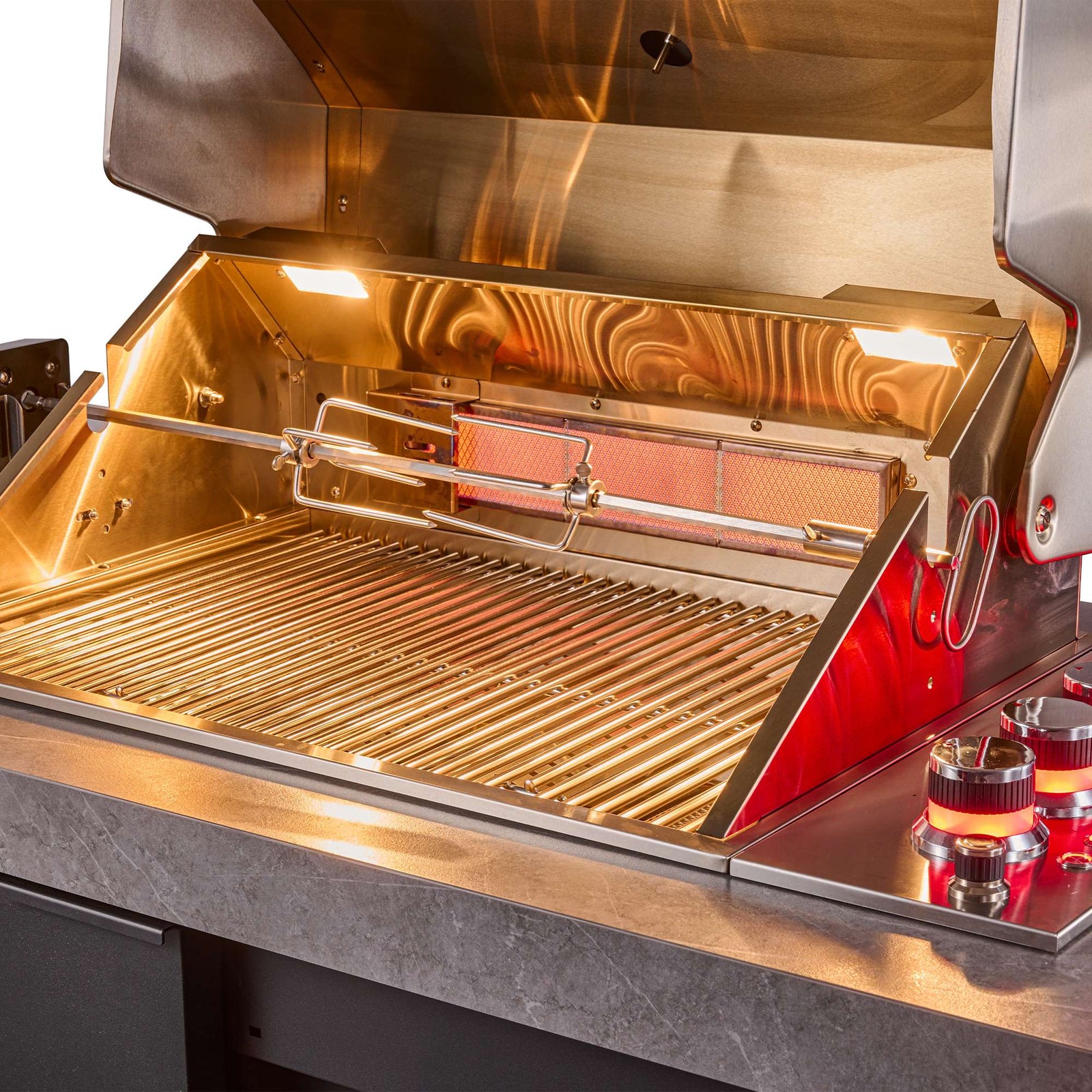 Forno Rimini rotisserie infrared burner