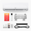 TOSOT 24,000 (12K+12K) BTU 21 SEER2 Dual Zone Mini Split Air Conditioner Heat - Package 1