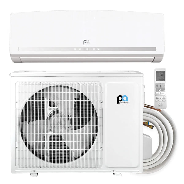Perfect Aire DIY 4G 24,000 BTU 22.5 SEER2 Quick Connect Ductless Mini-Split Heat Pump - 230V