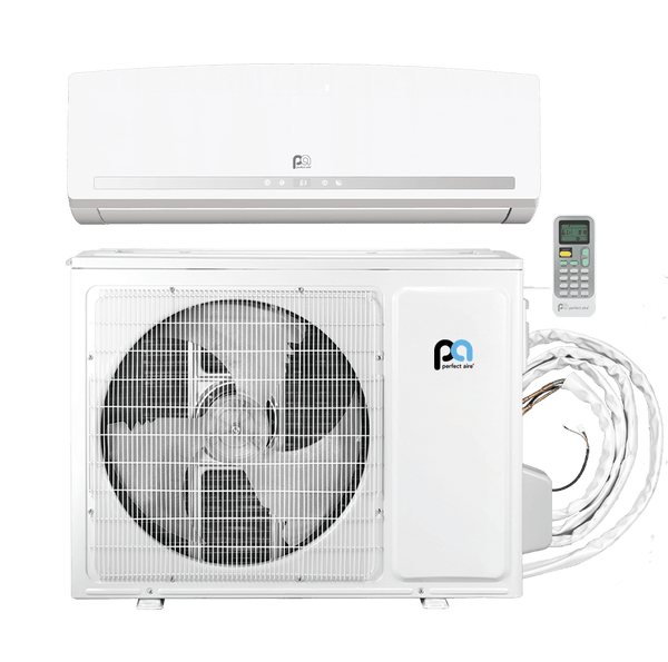 Perfect Aire DIY 12,000 BTU 22 SEER Quick Connect Ductless Mini-Split Heat Pump w/ WiFi - 115V Media 1 of 1