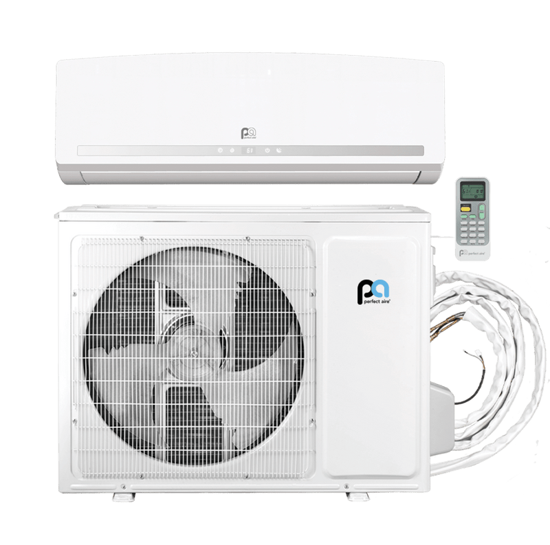 Perfect Aire DIY 36,000 BTU 16.4 SEER Quick Connect Ductless Mini-Split Heat Pump w/ WiFi - 230V