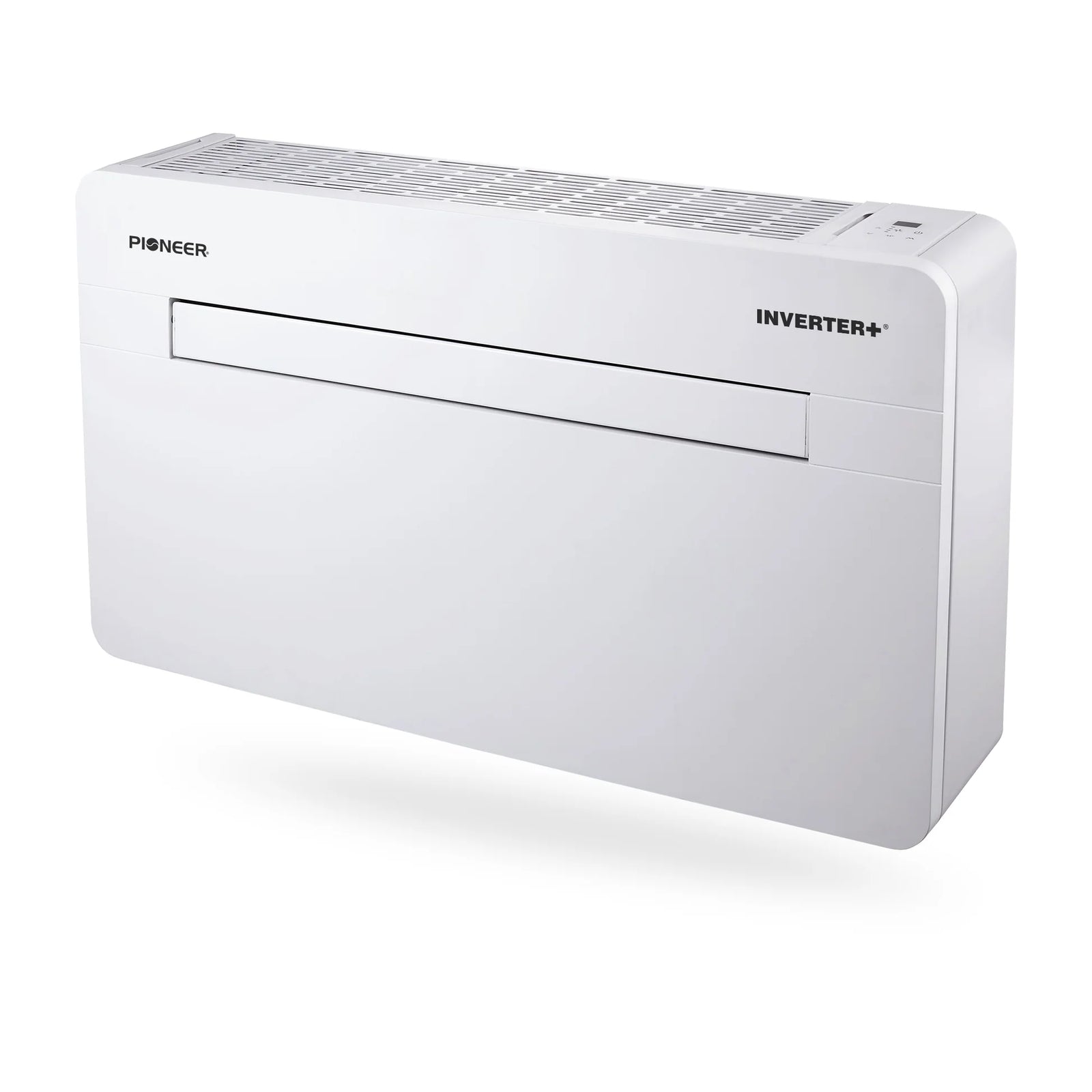 Pioneer 12,000 BTU Console Inverter Heat Pump, Through-the-Wall Monoblock Unit with No Outdoor Condenser, 230V