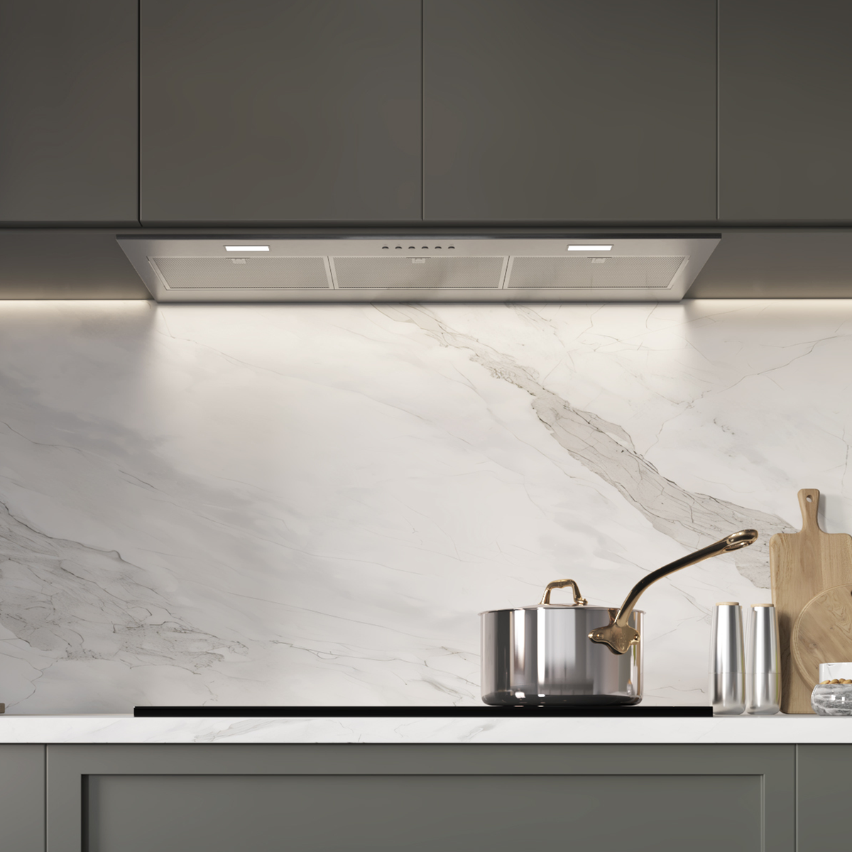 Victory 36-Inch 600 CFM Insert Range Hood in Stainless Steel