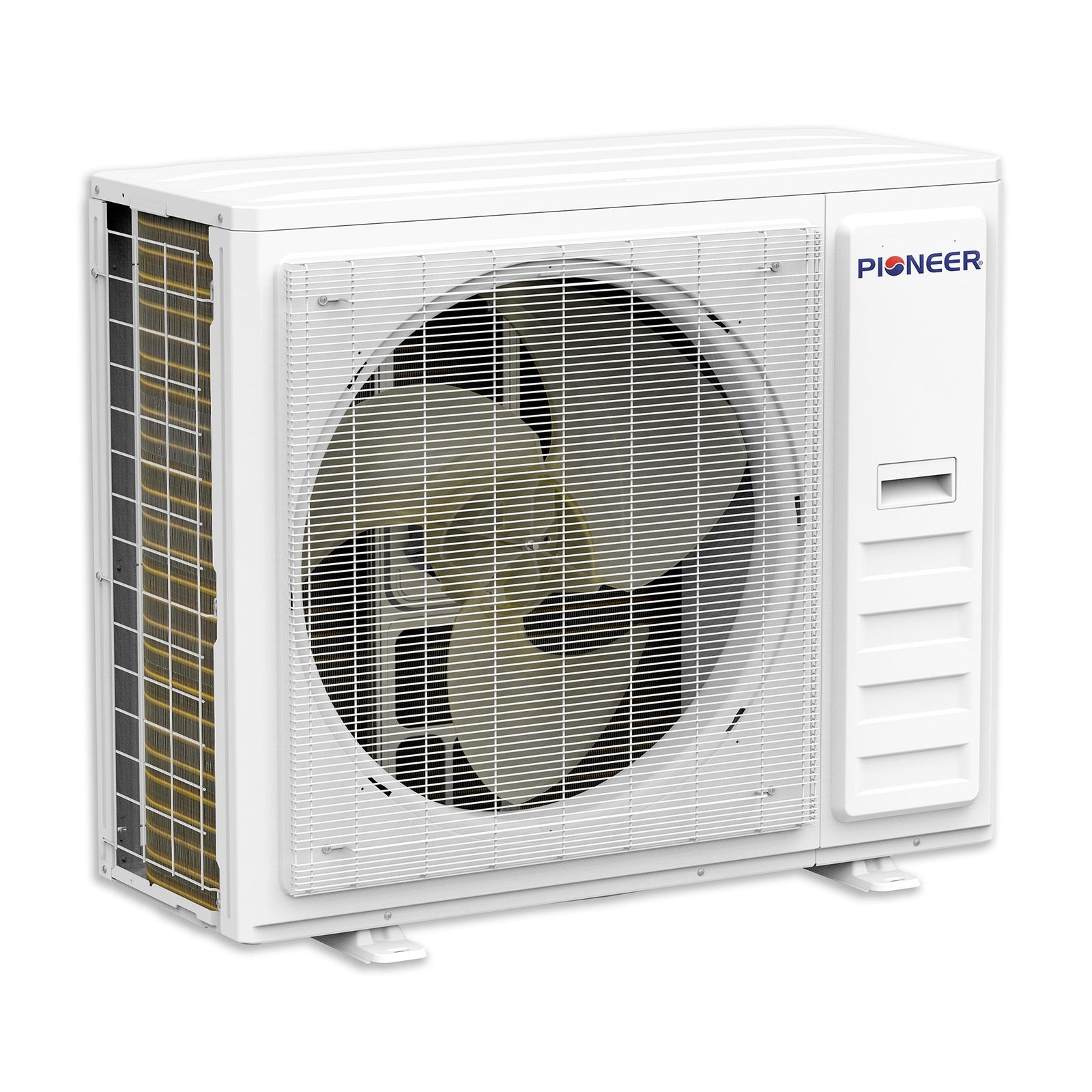 Pioneer Triple Split 36000 BTU 3-Ton Quantum Ultra Wi-Fi 22.5 SEER2 Energy-Star Multi (3) Zone Wall Mount Air Conditioner Heat Pump 230-Volt