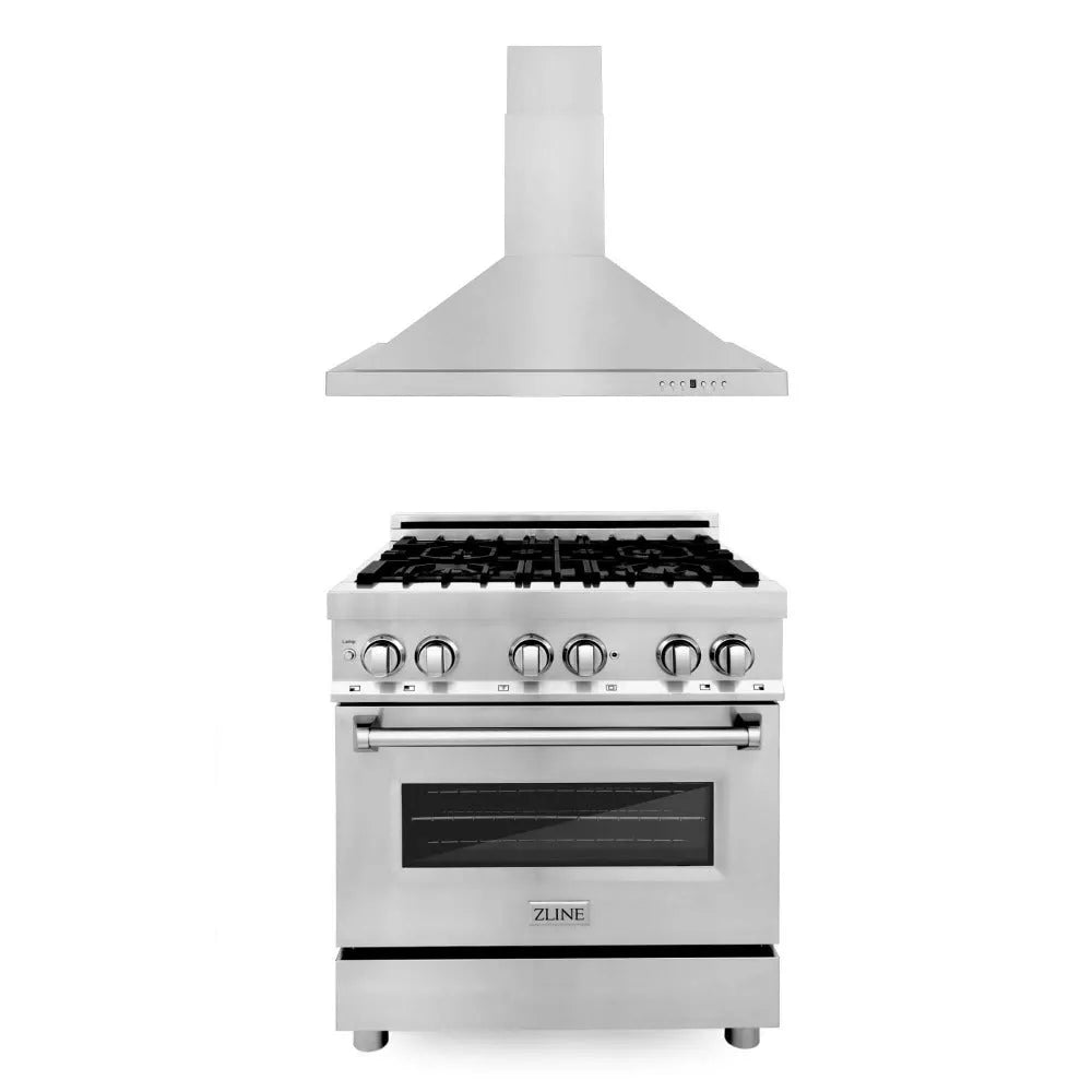ZLINE 30-inch kitchen package 2KP-RARH30