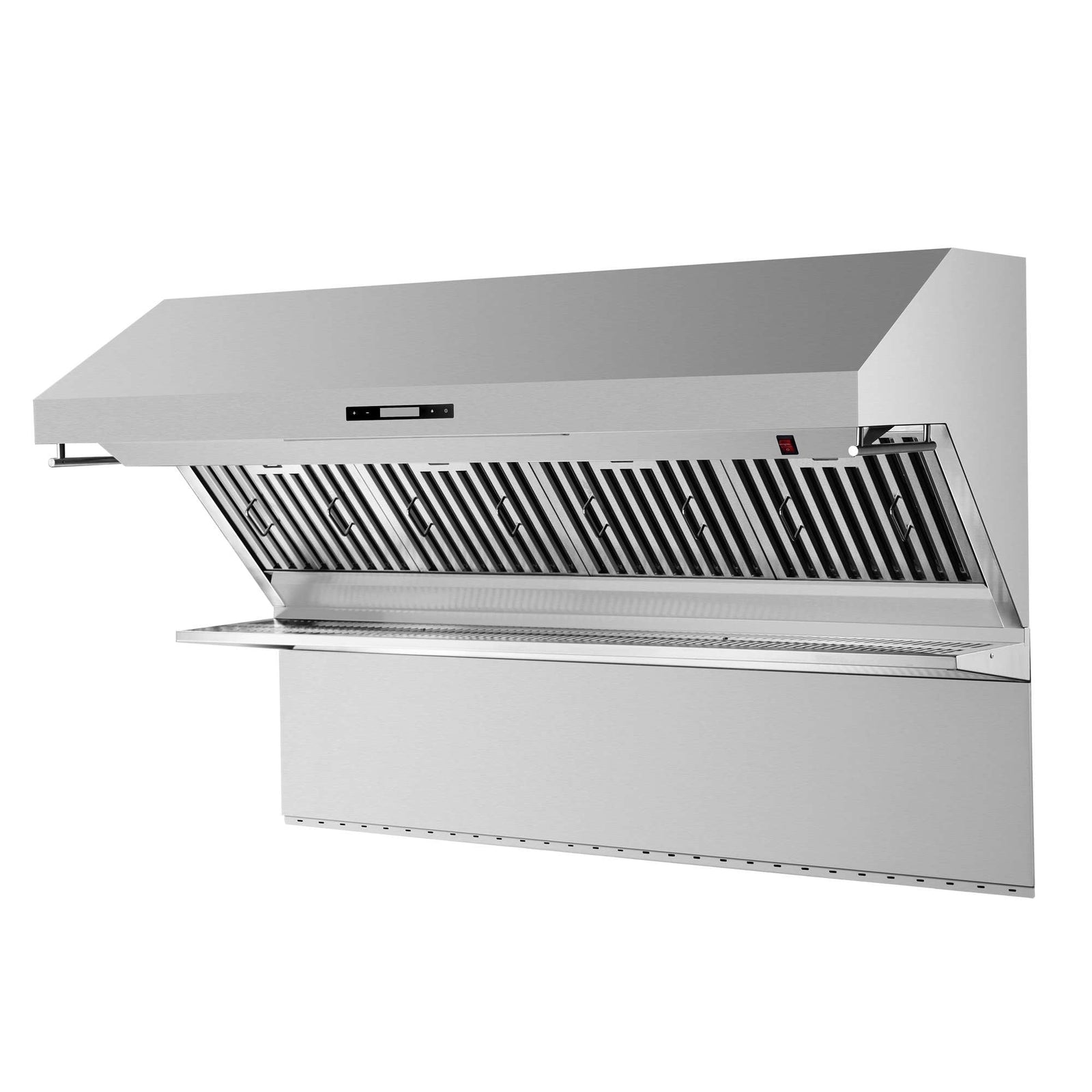 Forno Savona 60-Inch Wall Mount Range Hood, Baffle Filters & Backsplash, Heating Lamps - FRHWM5029-60