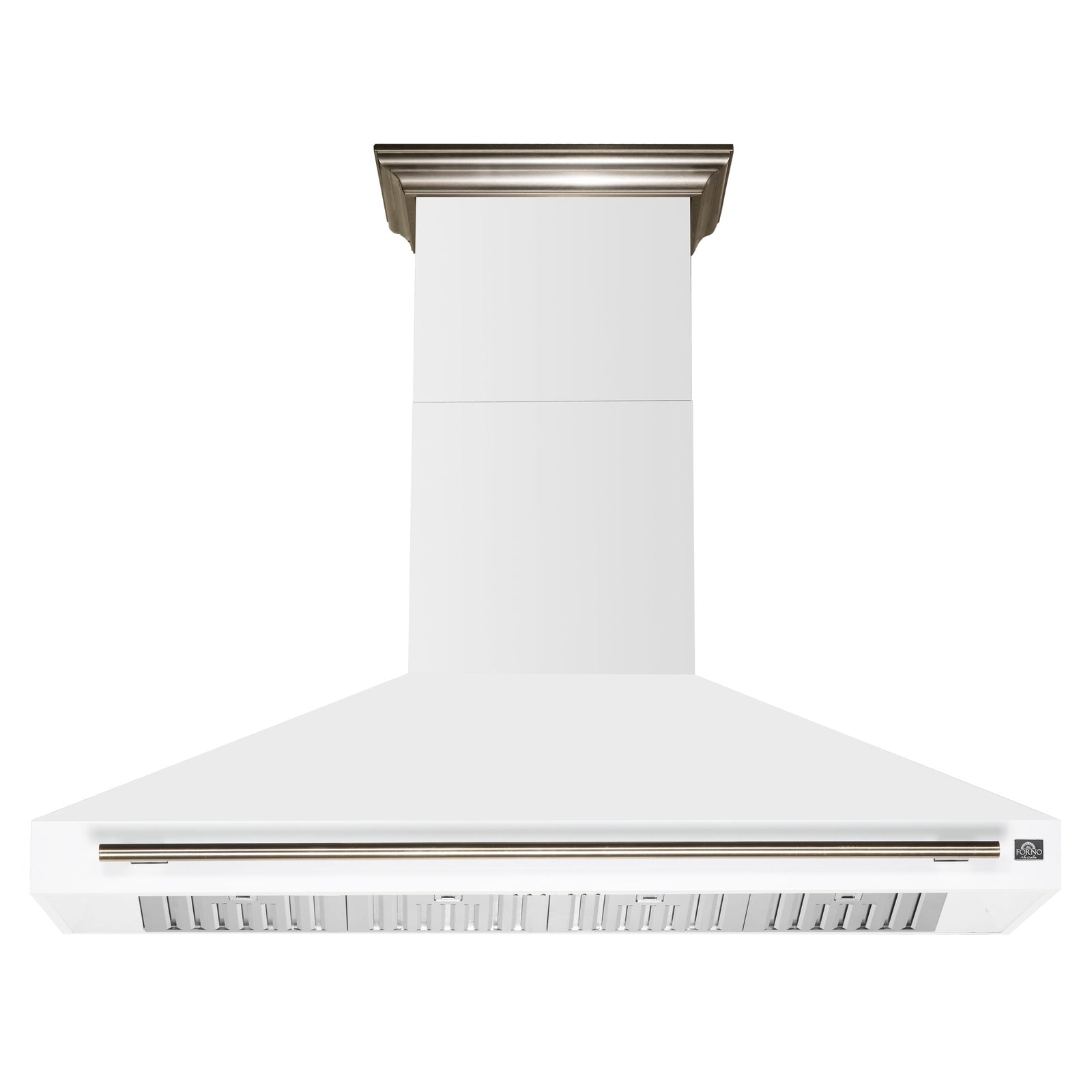 Forno Aria 60 Inch Wall-Mounted Range Hood in White - FRHWM5095-60WHT
